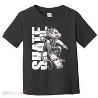 Cool Grunge Distressed Skateboarding Rat Mouse Toddler T-Shirt thumb 0