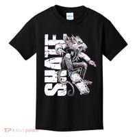 Cool Grunge Distressed Skateboarding Rat Mouse Kids T-Shirt thumb 0