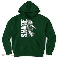 Cool Grunge Distressed Skateboarding Rat Mouse Hoodie thumb 0