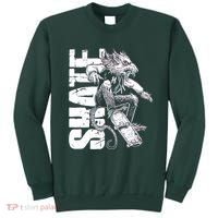 Cool Grunge Distressed Skateboarding Rat Mouse Sweatshirt thumb 0