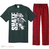 Cool Grunge Distressed Skateboarding Rat Mouse Pajama Set thumb 0
