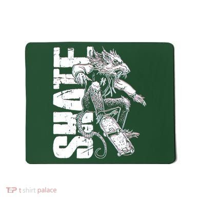 Cool Grunge Distressed Skateboarding Rat Mouse Mousepad