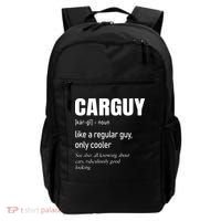 Car Guy Definition Mechanic Auto Racing Men Backpack thumb 0