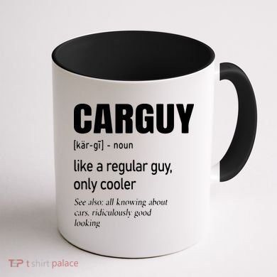 Car Guy Definition Mechanic Auto Racing Men Coffee Mug back