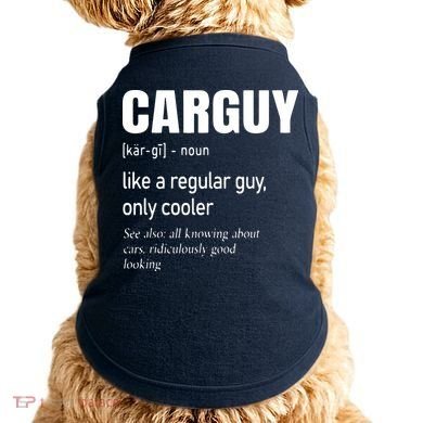 Car Guy Definition Mechanic Auto Racing Men Doggie Tank