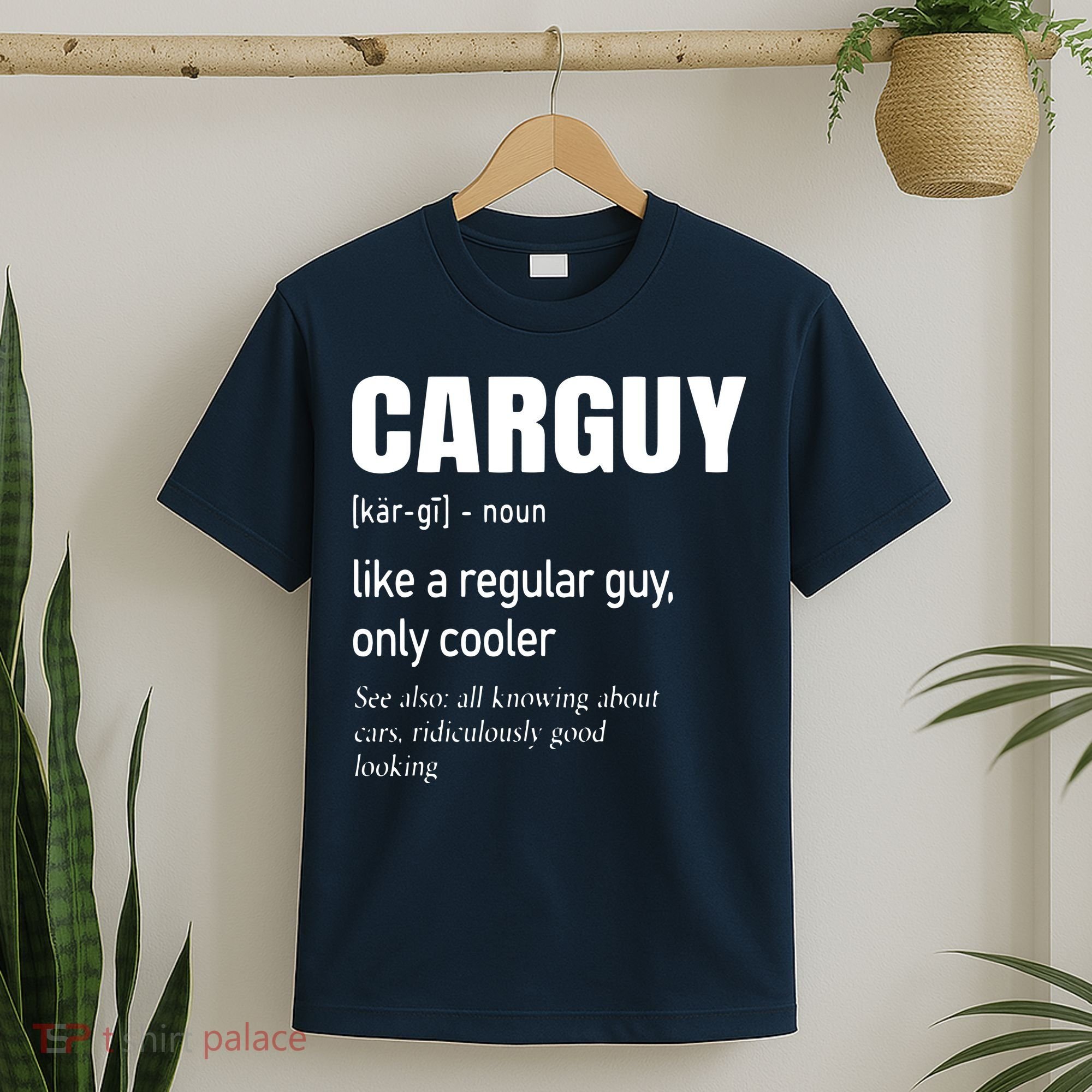 Car Guy Definition Mechanic Auto Racing Men T-Shirt