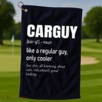 Car Guy Definition Mechanic Auto Racing Men Golf Towel thumb 1