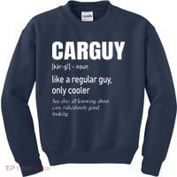 Car Guy Definition Mechanic Auto Racing Men Kids Sweatshirt thumb 0