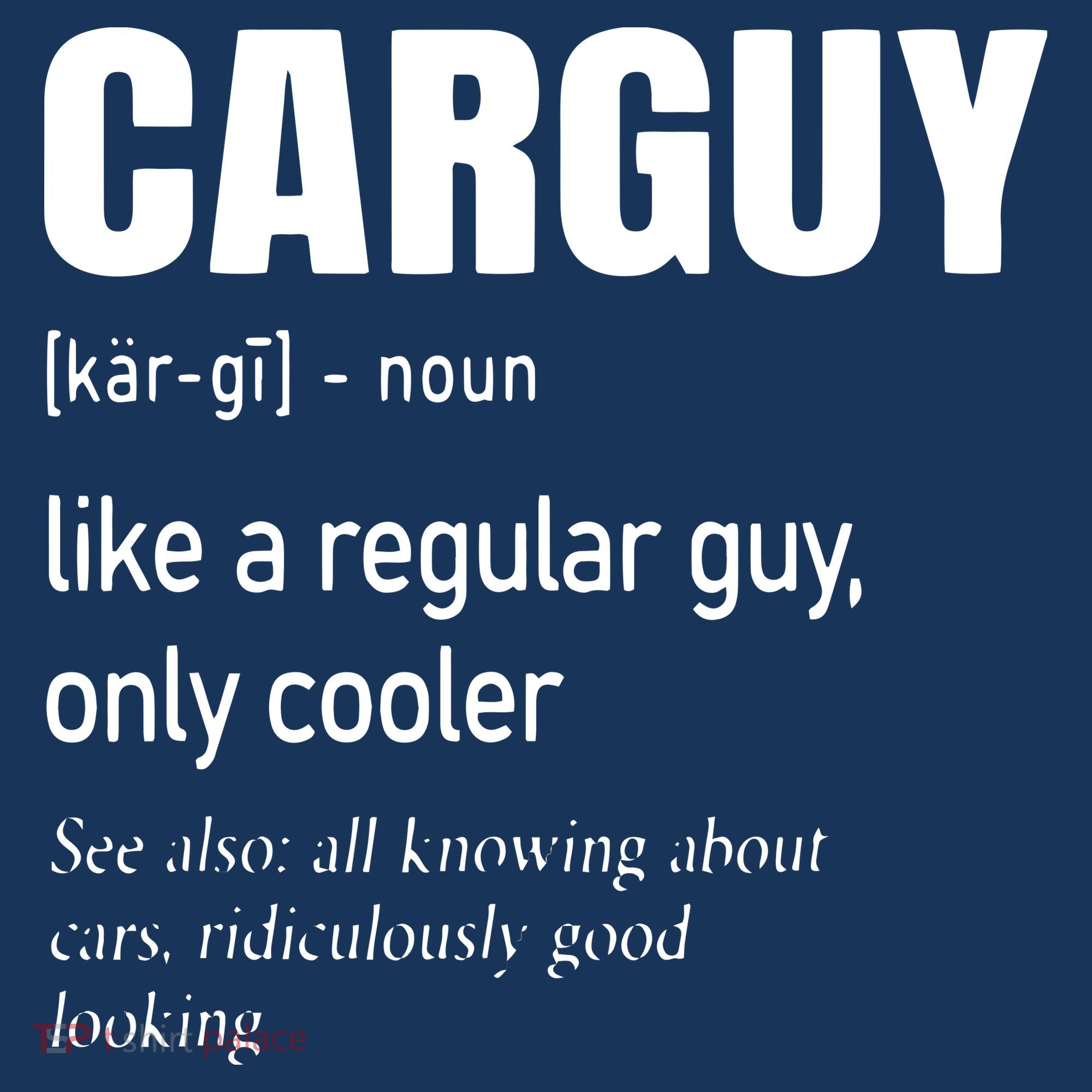 Car Guy Definition Mechanic Auto Racing Men Kids Sweatshirt