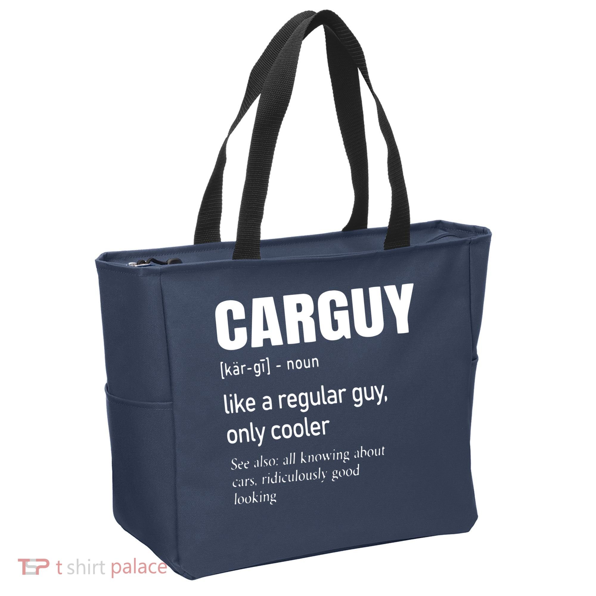 Car Guy Definition Mechanic Auto Racing Men Tote Bag