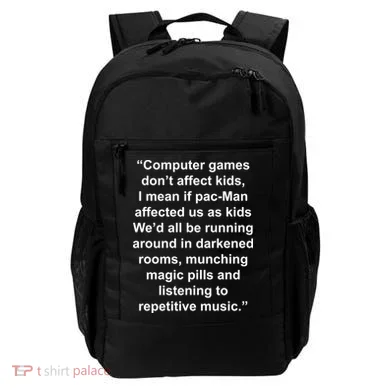 Computer Games Don't Affect Backpack