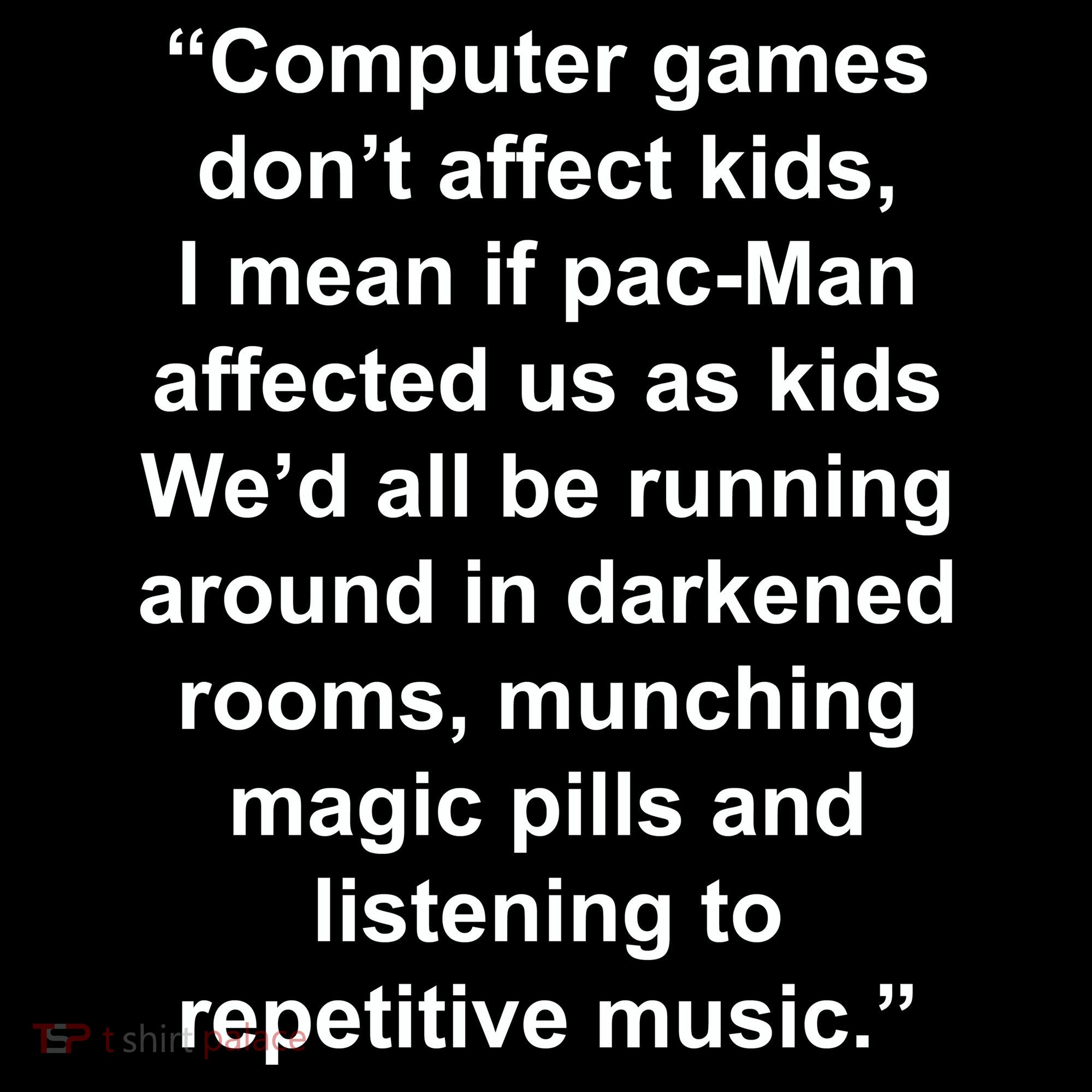 Computer Games Don't Affect Tote Bag