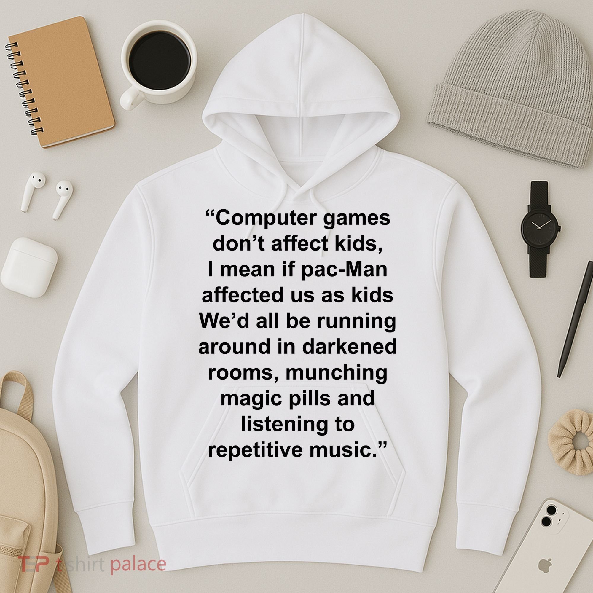 Computer Games Don't Affect Hoodie