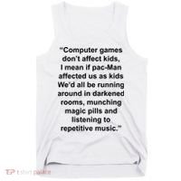Computer Games Don't Affect Tank Top thumb 0