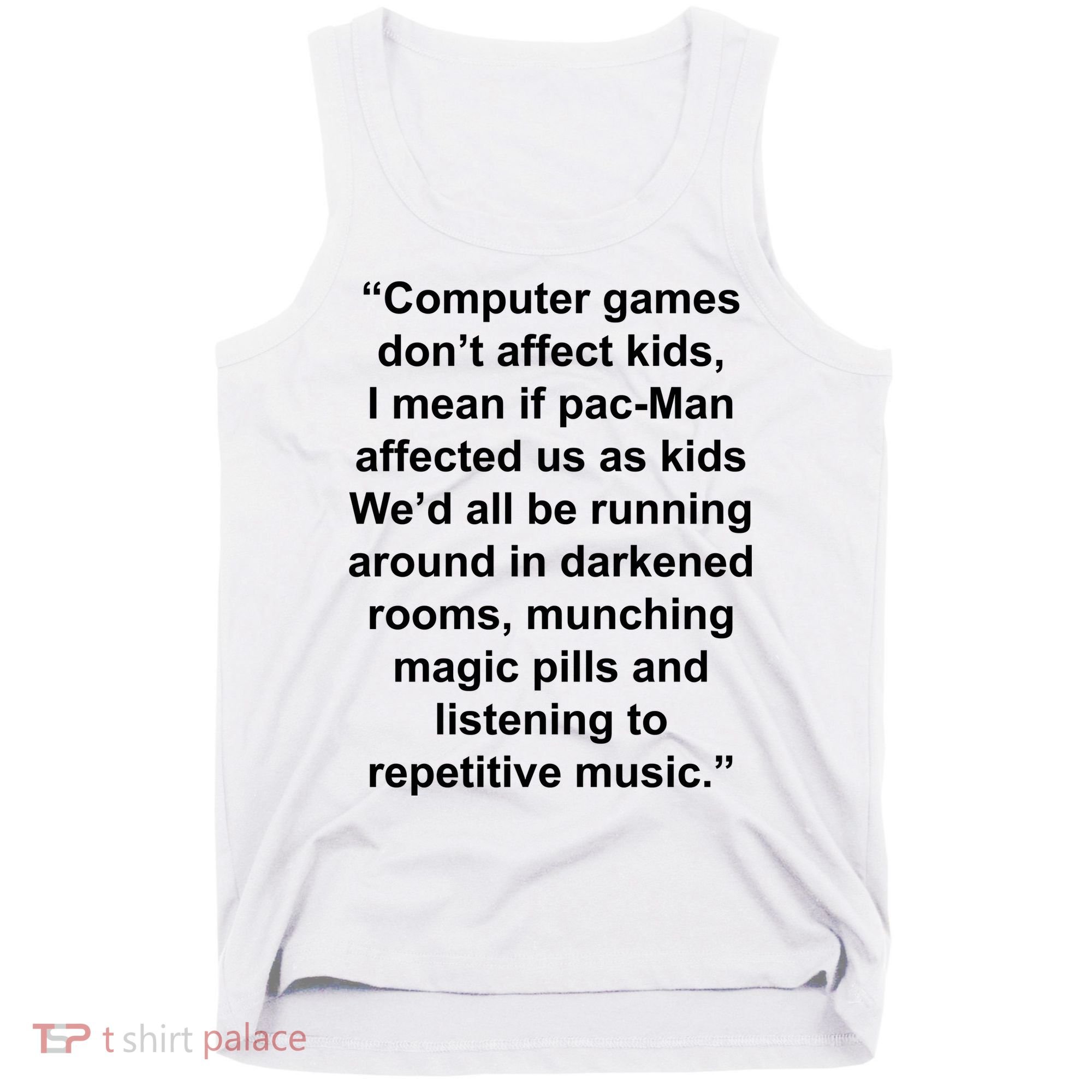 Computer Games Don't Affect Tank Top
