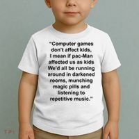 Computer Games Don't Affect Toddler T-Shirt thumb 2