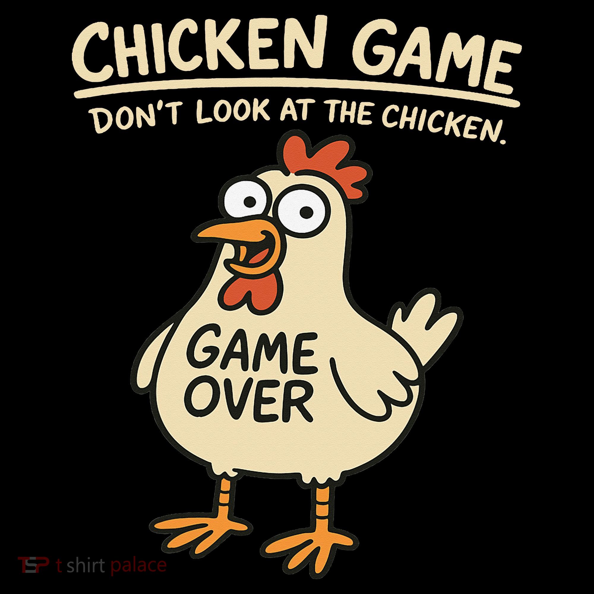 Chicken Game Dont Look At The Chicken Funny Chicken Coffee Mug