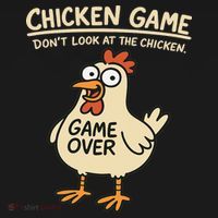 Chicken Game Dont Look At The Chicken Funny Chicken Tank Top thumb 6