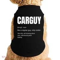 Car Guy Definition Doggie Tank thumb 0