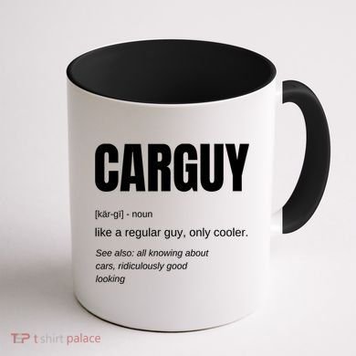 Car Guy Definition Coffee Mug back