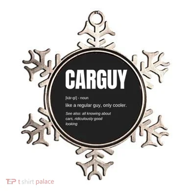 Car Guy Definition Ornament