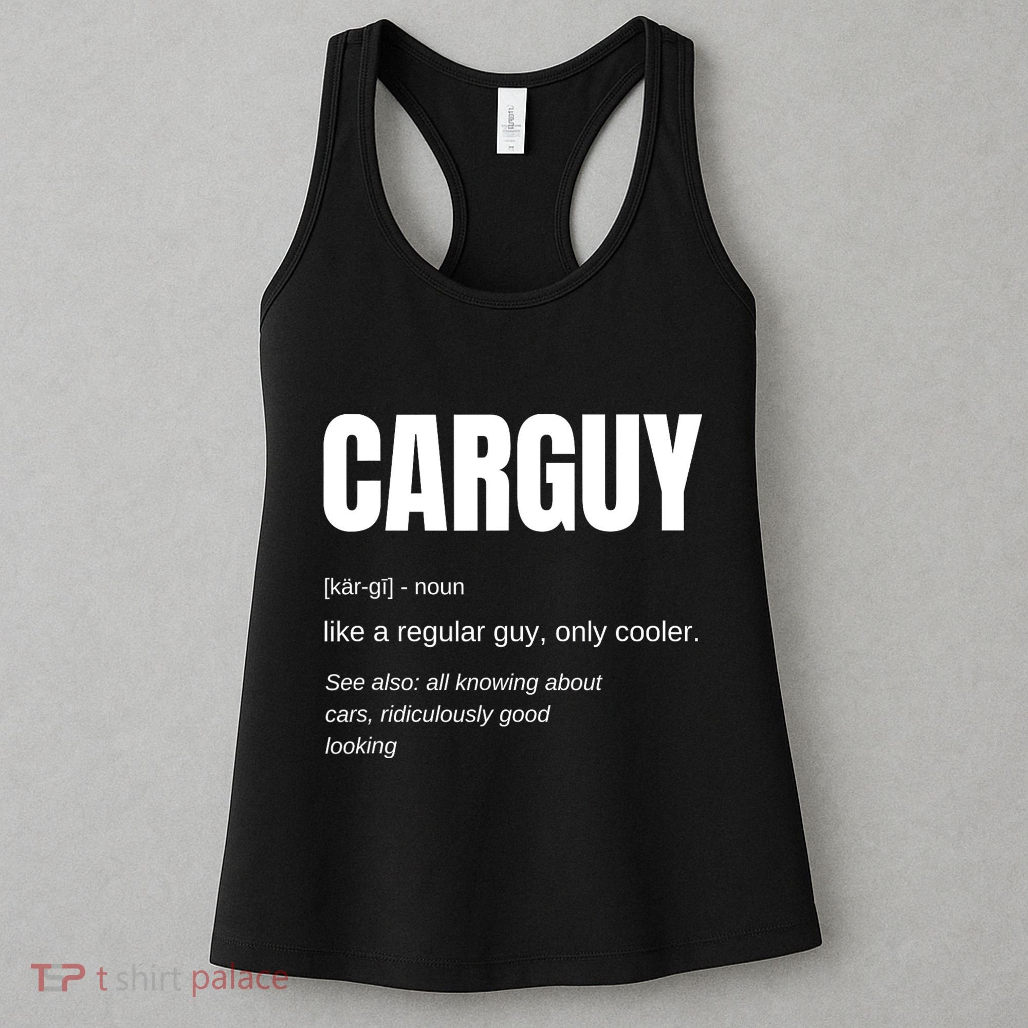 Car Guy Definition Women's Tank Top