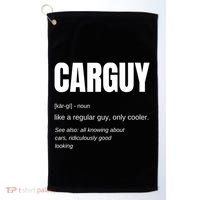 Car Guy Definition Golf Towel thumb 0