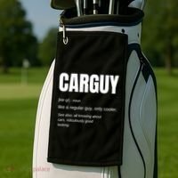 Car Guy Definition Golf Towel thumb 2