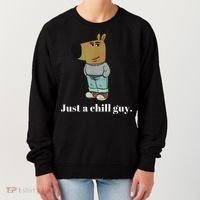 Chill Guy Dog Funny Chill Guy Meme Women's Sweatshirt thumb 0