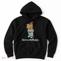 Chill Guy Dog Funny Chill Guy Meme Hoodie thumb 0