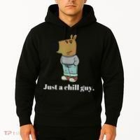 Chill Guy Dog Funny Chill Guy Meme Hoodie thumb 2