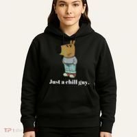 Chill Guy Dog Funny Chill Guy Meme Hoodie thumb 5
