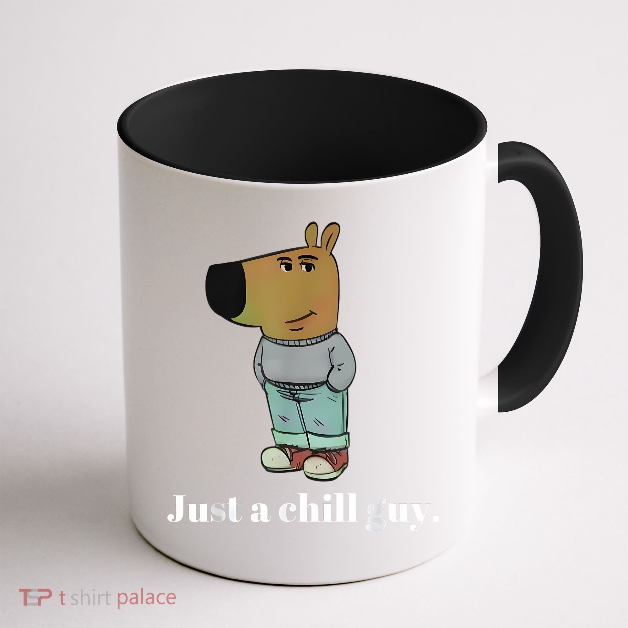 Chill Guy Dog Funny Chill Guy Meme Coffee Mug