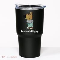 Chill Guy Dog Funny Chill Guy Meme Tumbler thumb 0