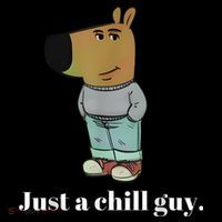 Chill Guy Dog Funny Chill Guy Meme Women's Tank Top thumb 5