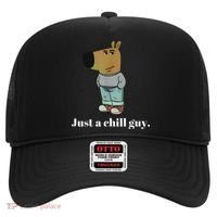 Chill Guy Dog Funny Chill Guy Meme Hat thumb 0