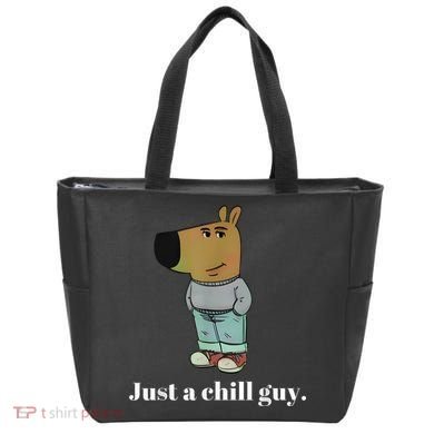 Chill Guy Dog Funny Chill Guy Meme Bag
