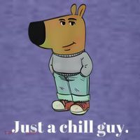 Chill Guy Dog Funny Chill Guy Meme Women's Hoodie thumb 2