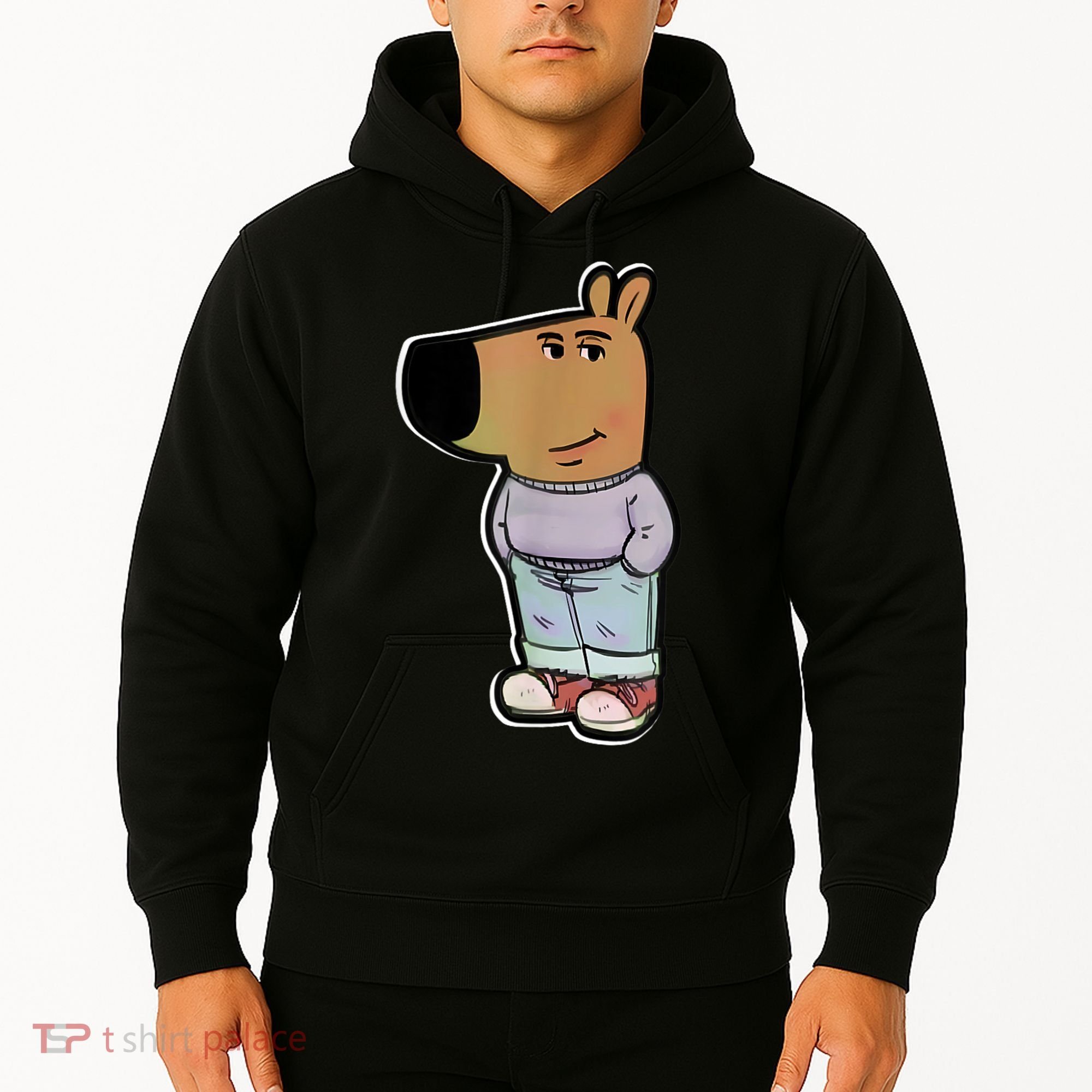 Chill Guy Dog Funny Chill Guy Meme Hoodie