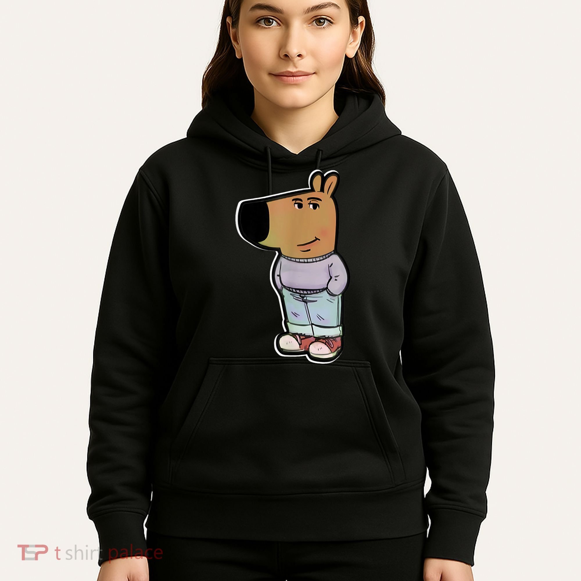 Chill Guy Dog Funny Chill Guy Meme Hoodie