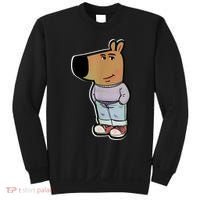 Chill Guy Dog Funny Chill Guy Meme Sweatshirt thumb 0