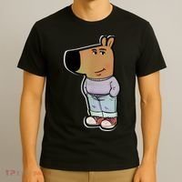 Chill Guy Dog Funny Chill Guy Meme T-Shirt thumb 3
