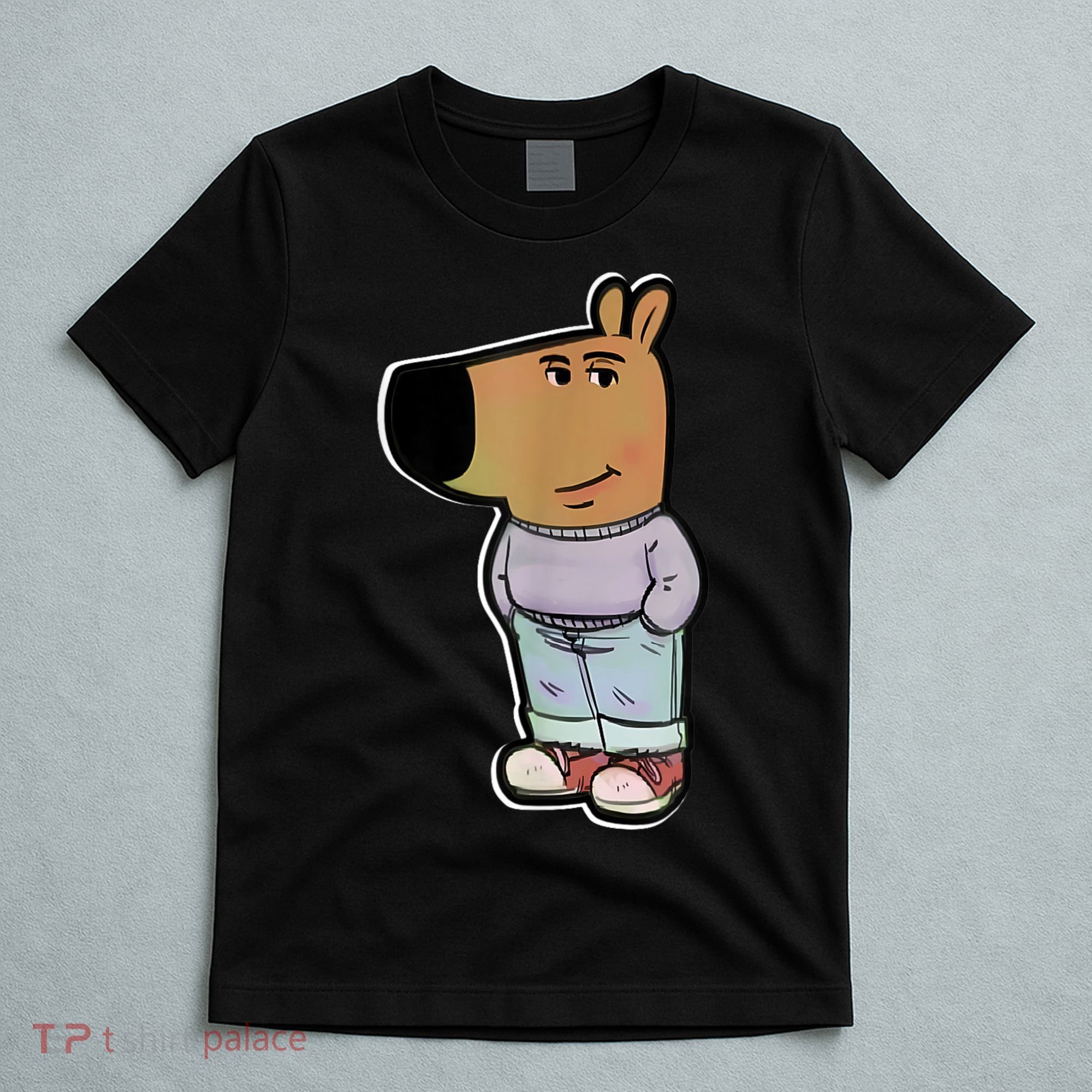 Chill Guy Dog Funny Chill Guy Meme T-Shirt