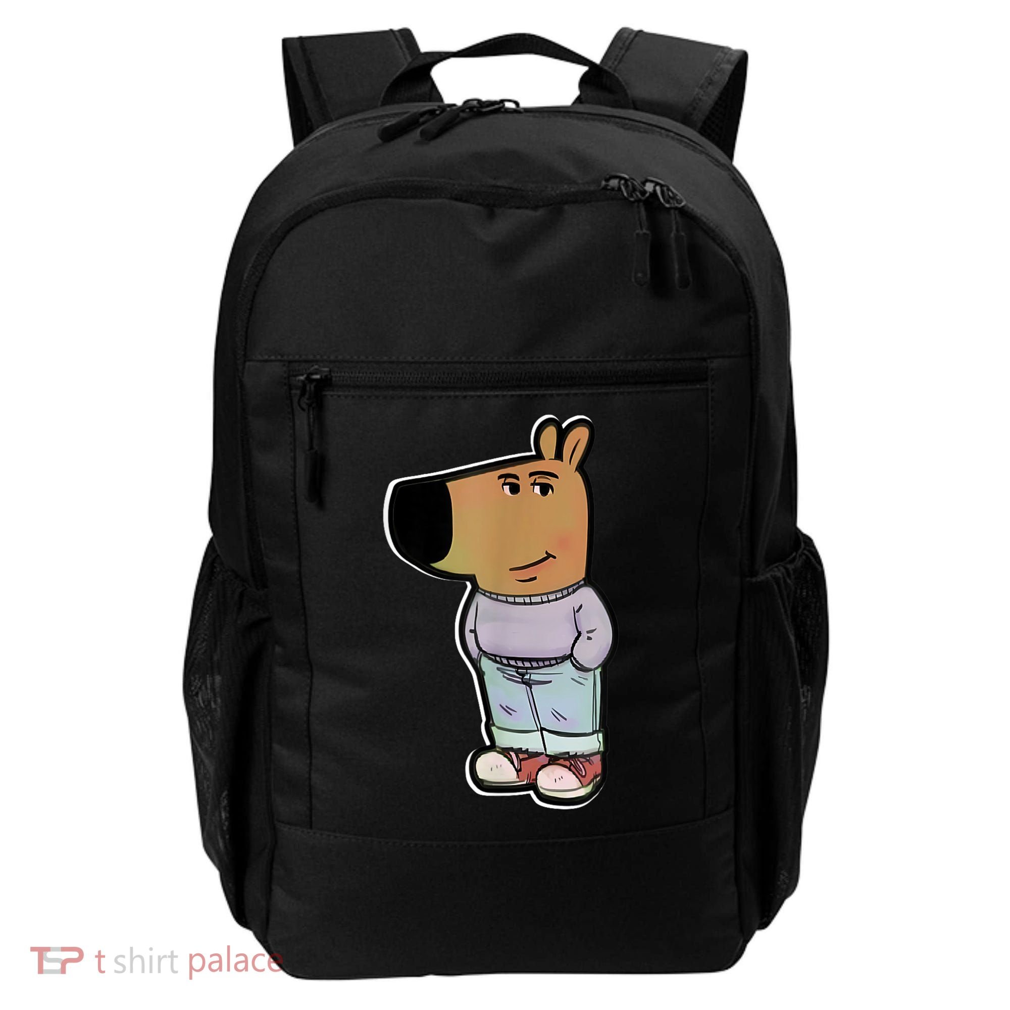 Chill Guy Dog Funny Chill Guy Meme Backpack