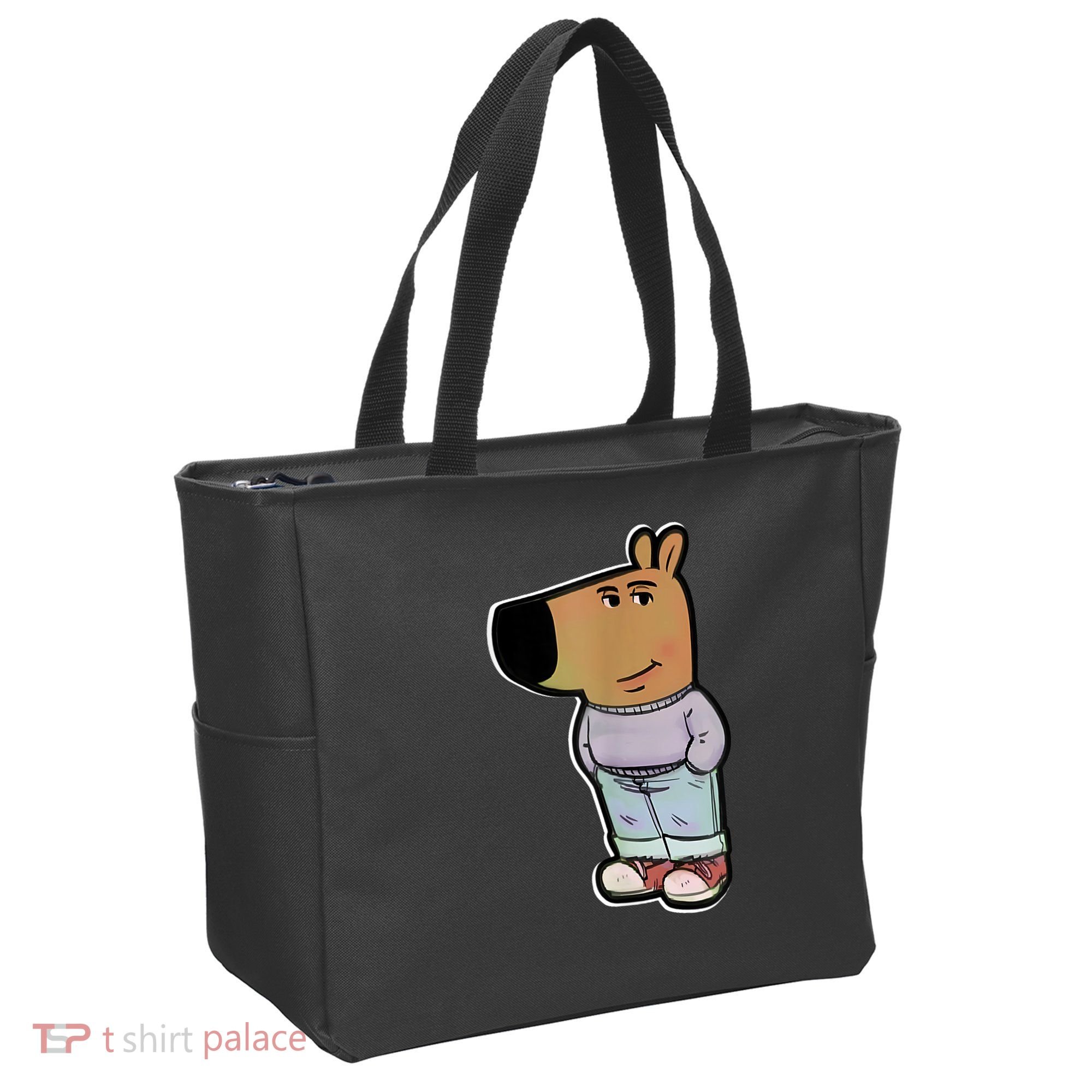 Chill Guy Dog Funny Chill Guy Meme Tote Bag