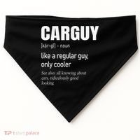 Car Guy Definition Mechanic & Auto Racing USA-Made Doggie Bandana thumb 0