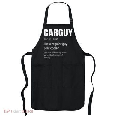 Car Guy Definition Mechanic & Auto Racing Apron