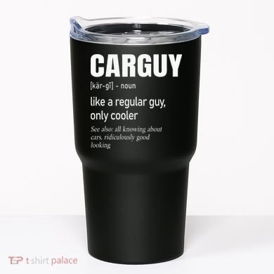 Car Guy Definition Mechanic & Auto Racing Tumbler