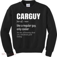 Car Guy Definition Mechanic & Auto Racing Kids Sweatshirt thumb 0