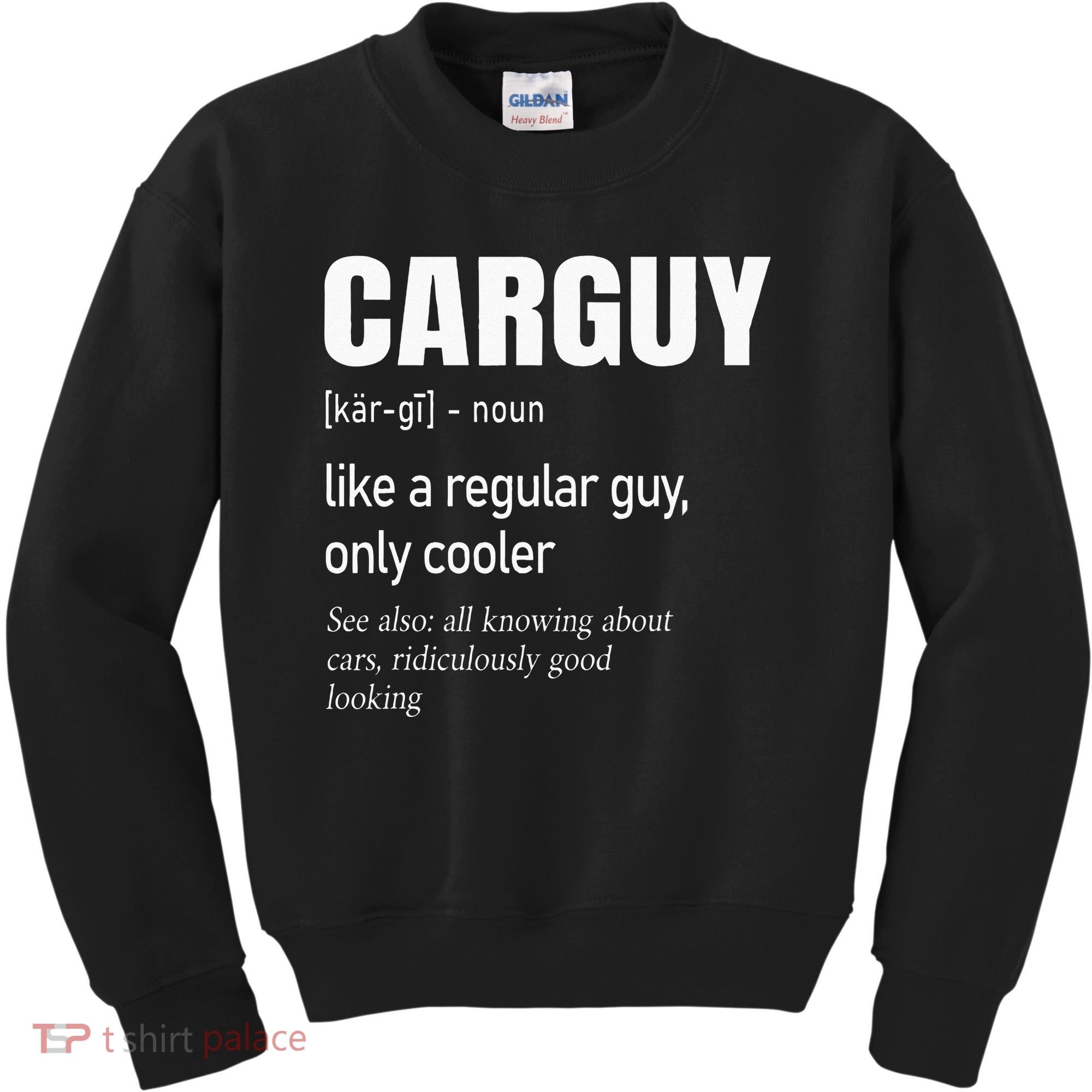 Car Guy Definition Mechanic & Auto Racing Kids Sweatshirt